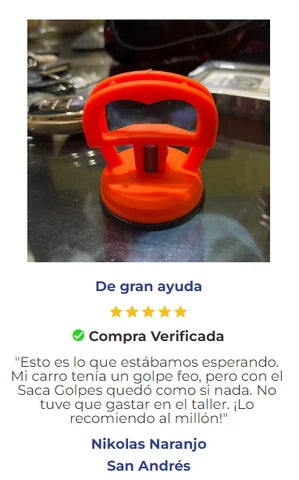 Kit Extractor Saca Golpes y Abolladuras para Autos (Pack x 3 Ventosas de Succión)
